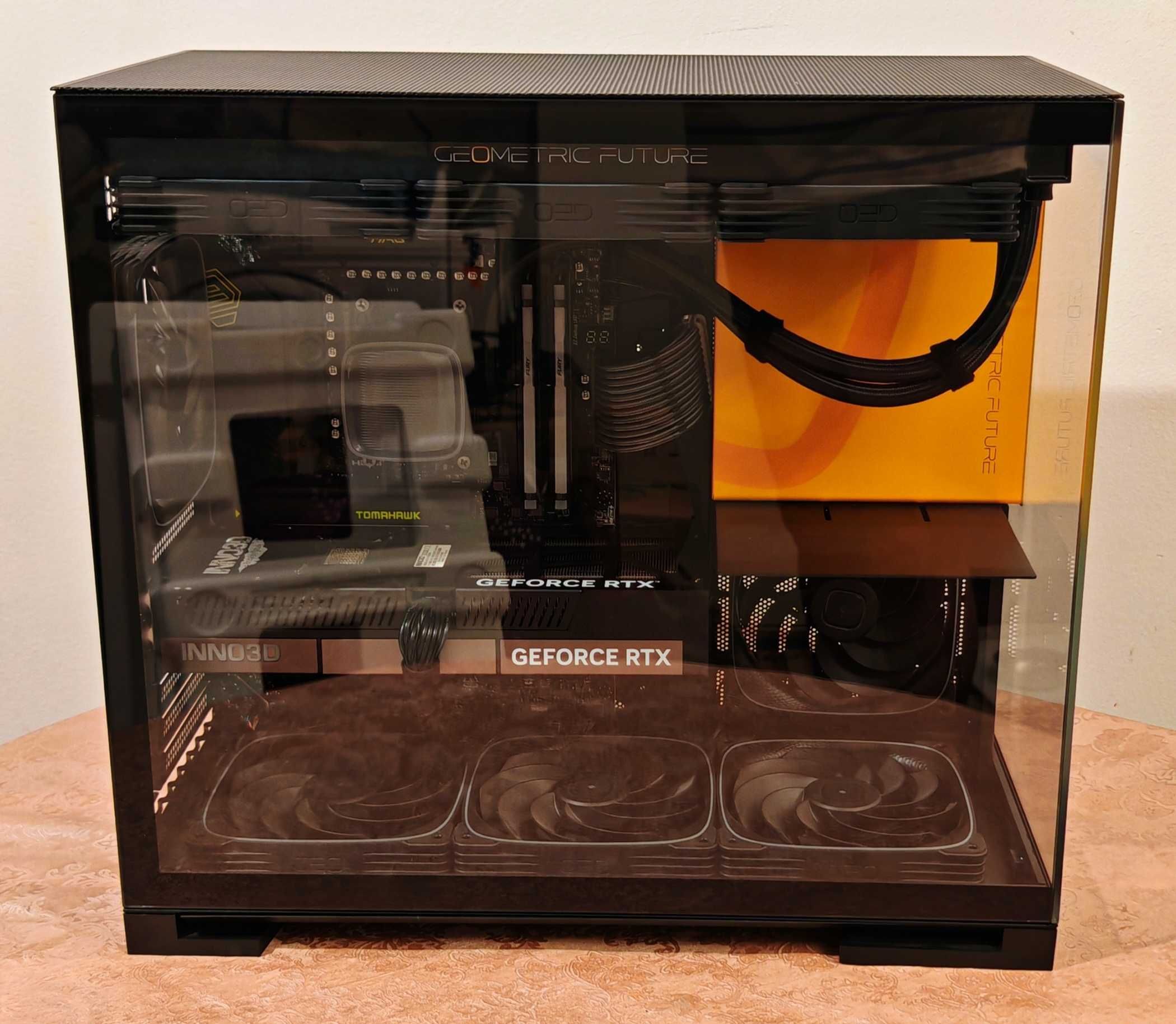 RTX 5080 16GB/Ryzen 7 9800X3D/32GB RAM/2TB SSD/Water Cooling/1050W PSU