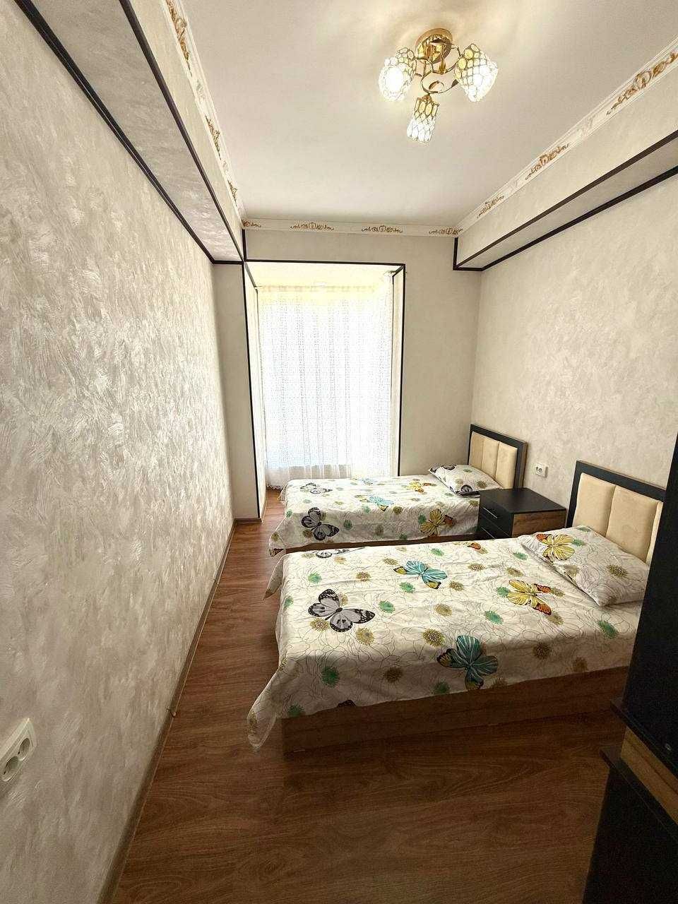 3 хоналик квартира 5 этаж янги лифтлик дом, крытый чорраха