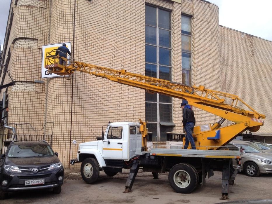 Услуги Автовышка Автовышка қызмет