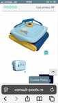 Vind robot aspirator vacum de piscina