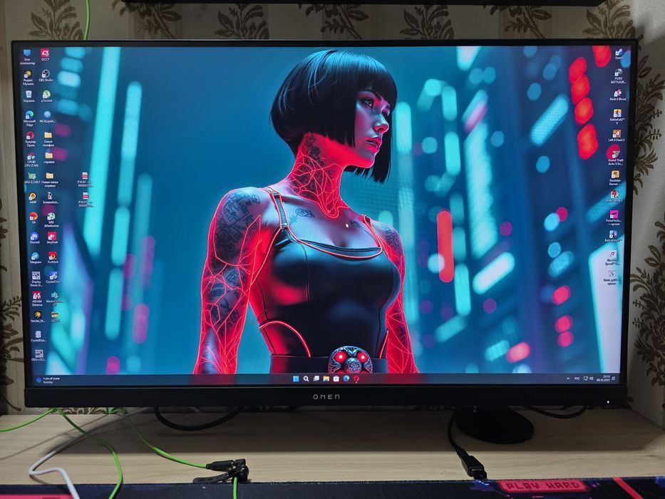 Монитор HP q32 ips 2k 165герц