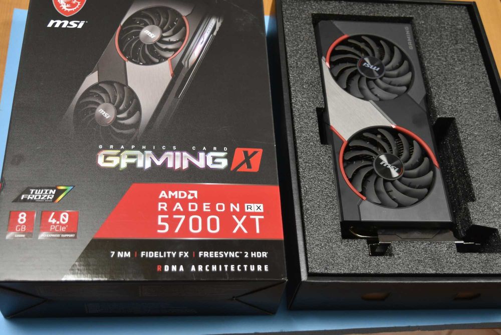 Видео карта AMD Radeon RX 5700 XT, 8GB, MSI GAMING X, GDDR6, 256bit,