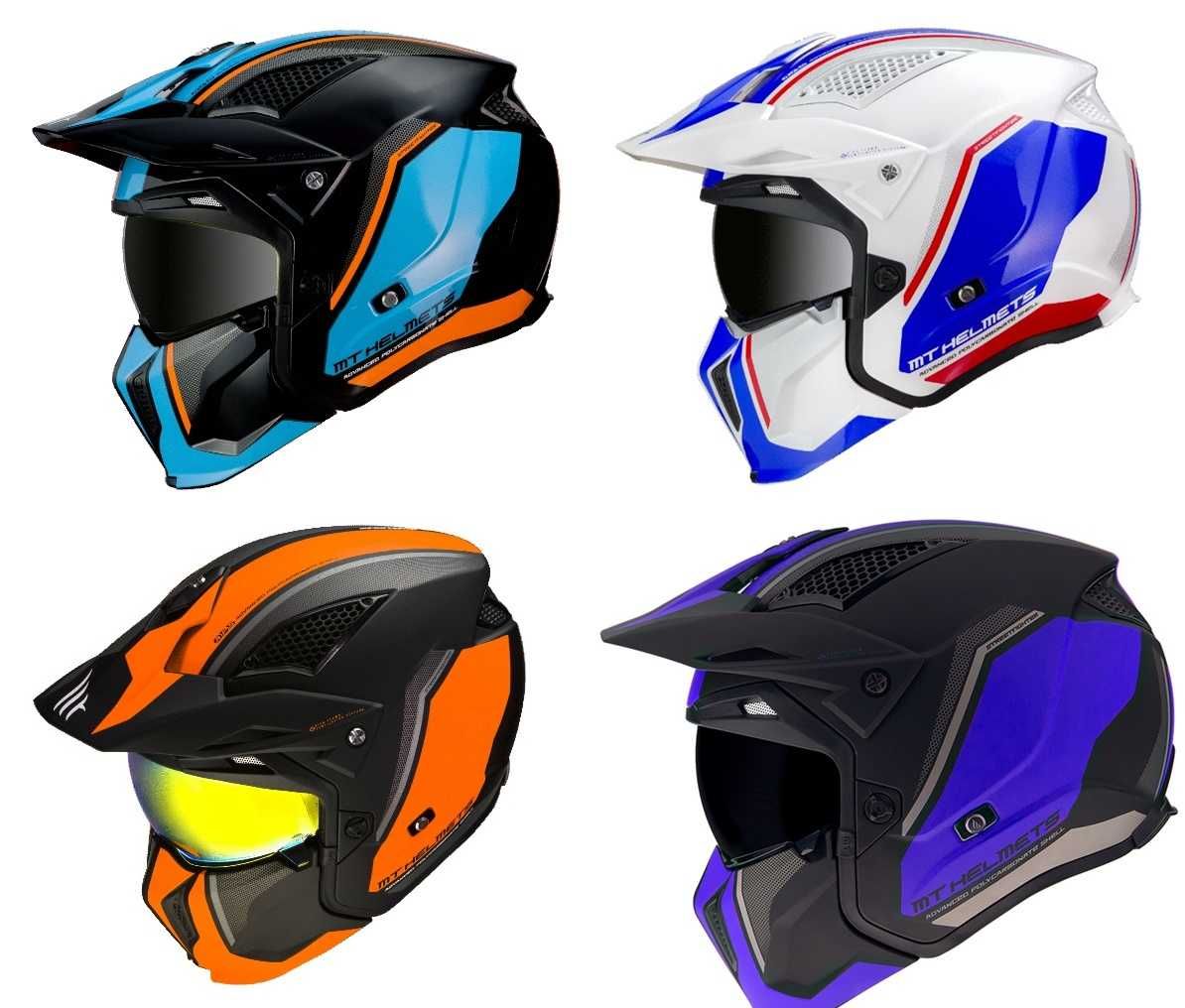 Casca moto MT Helmets cu ochelari soare integrati atv/cross/enduro