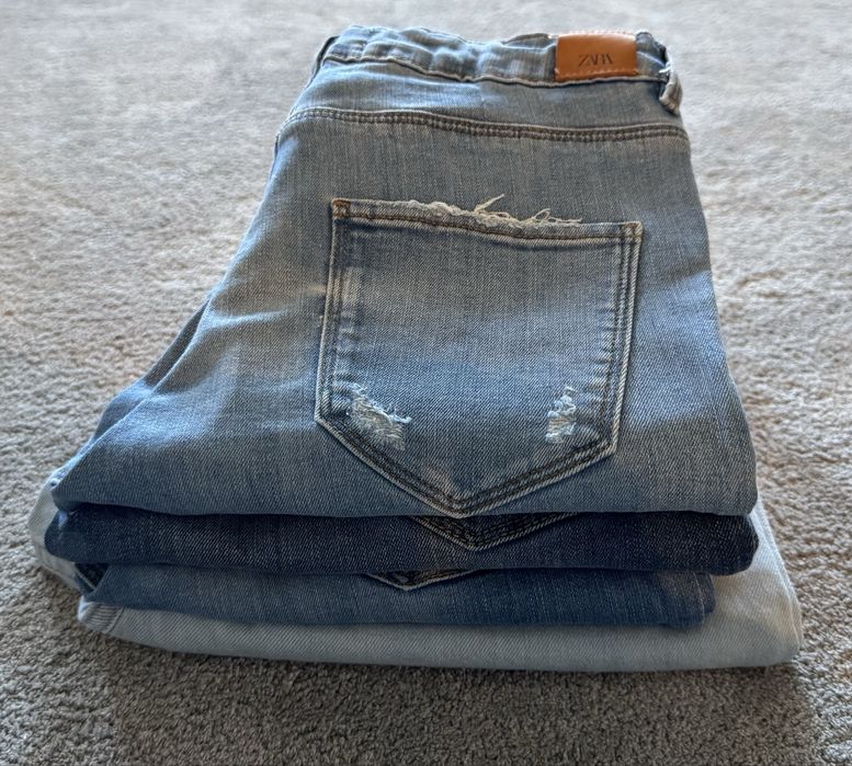 Zara, H&M дънки 12 г. и 13-14 г.