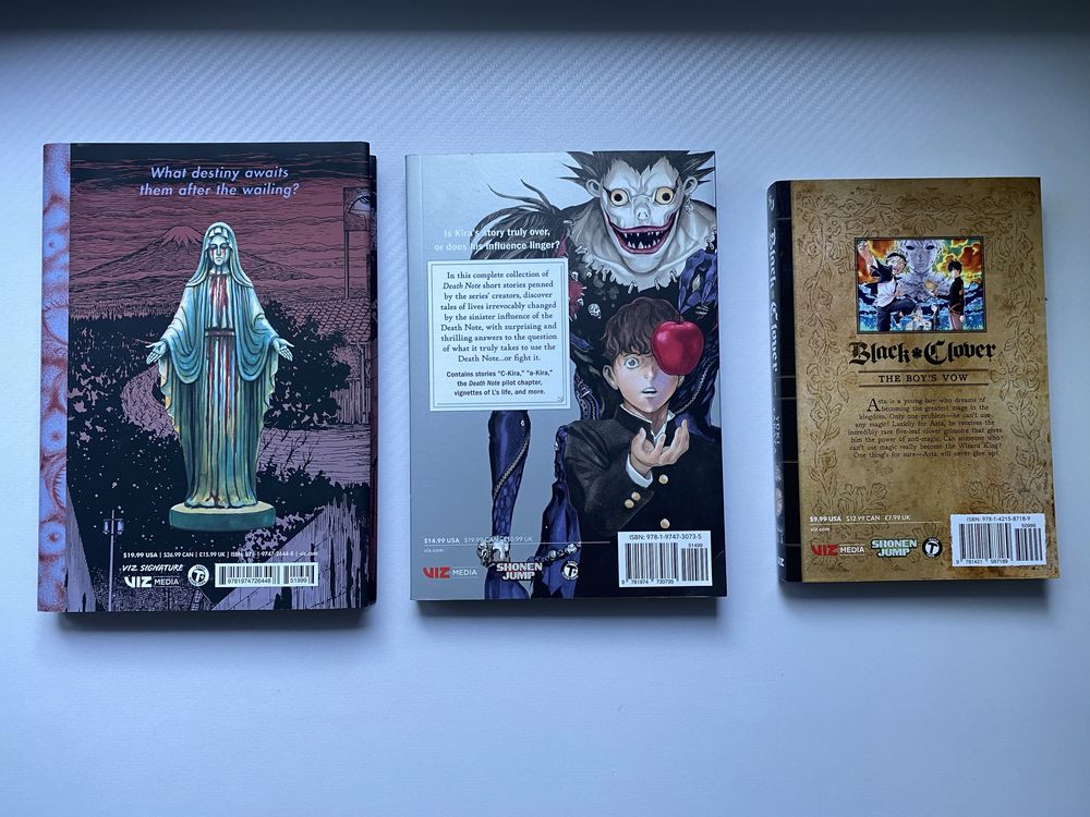 Манга Junji Ito Black Clover Death Note