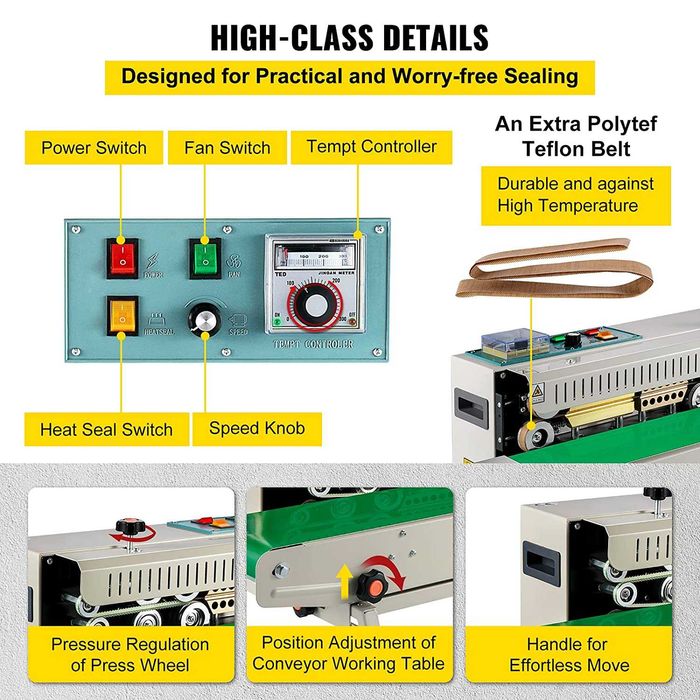 машина за запечатване Fr-900