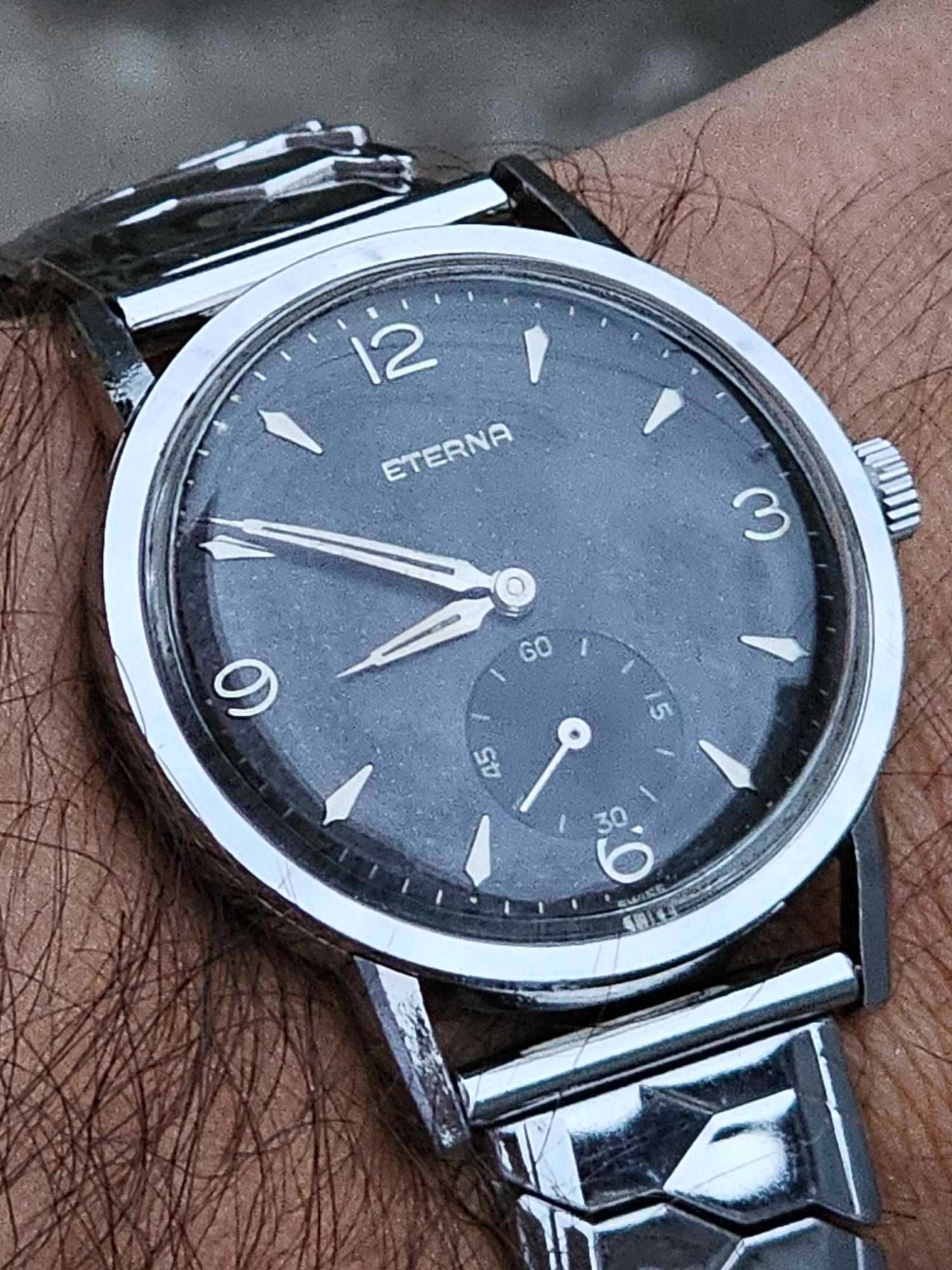 Ceas Eterna Calatrava Tropic Stardust 1950 Mecanic Vintage Rar