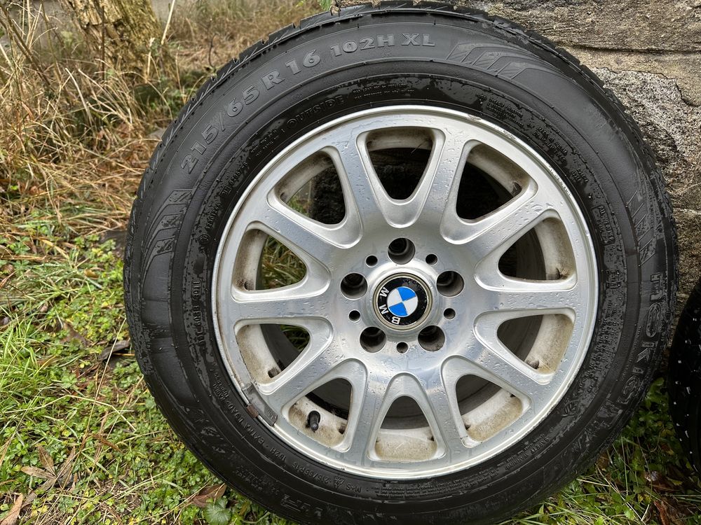 Джанти с гуми зимни Nokian 215/65-16 BMW БМВ 7 Е38