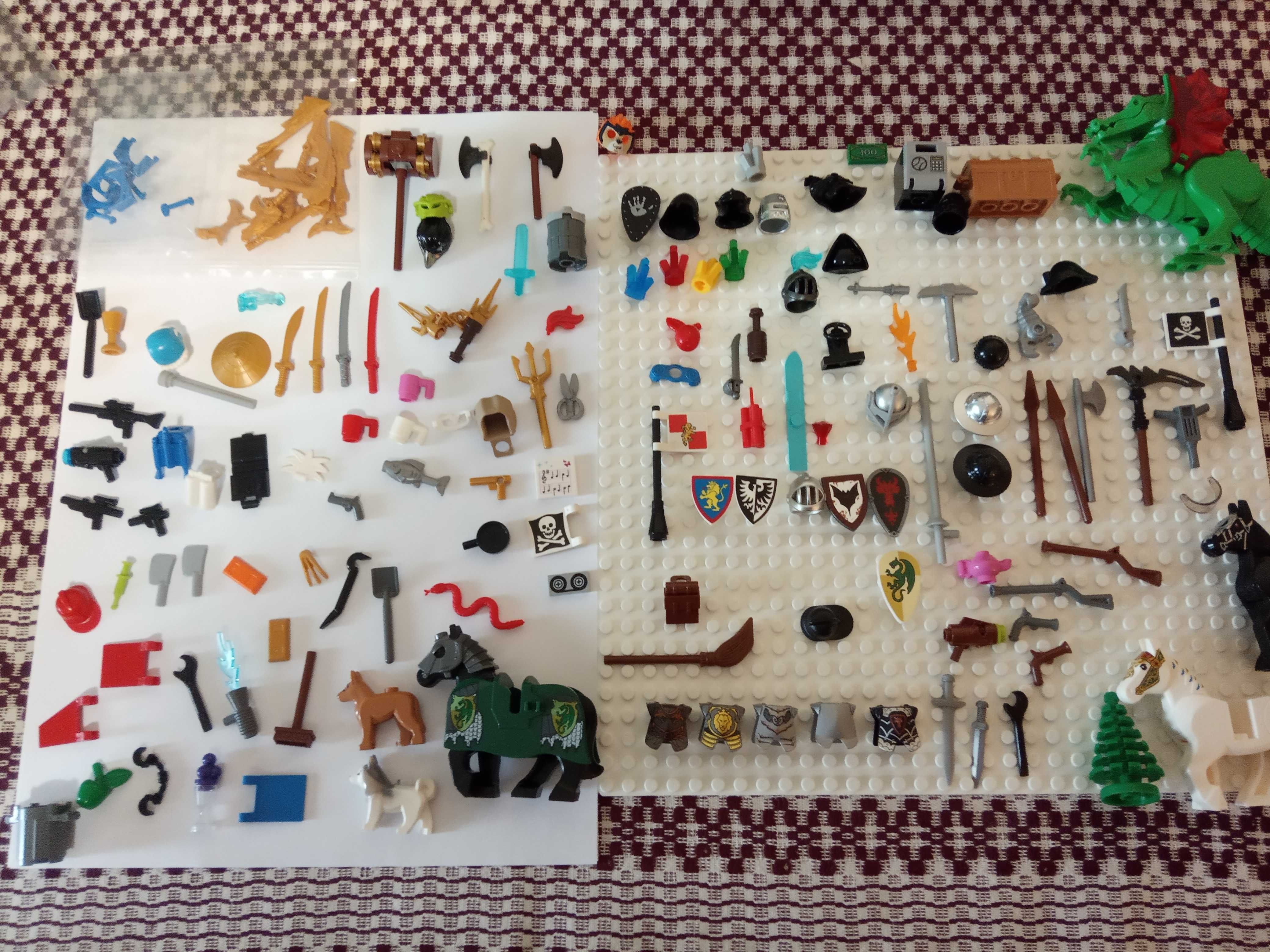 Animale si accesorii Lego pentru minifigurine, de toate pentru toti