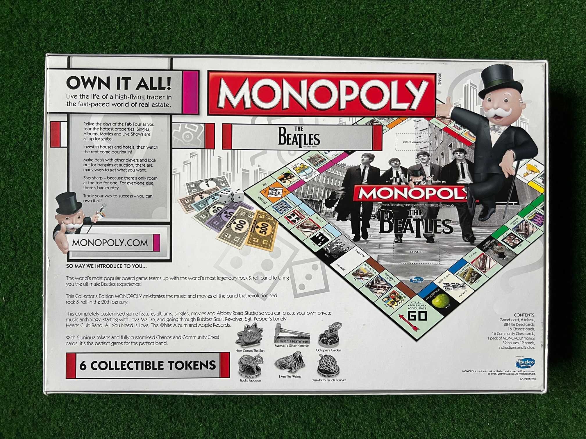 Monopoly The Beatles Монополи