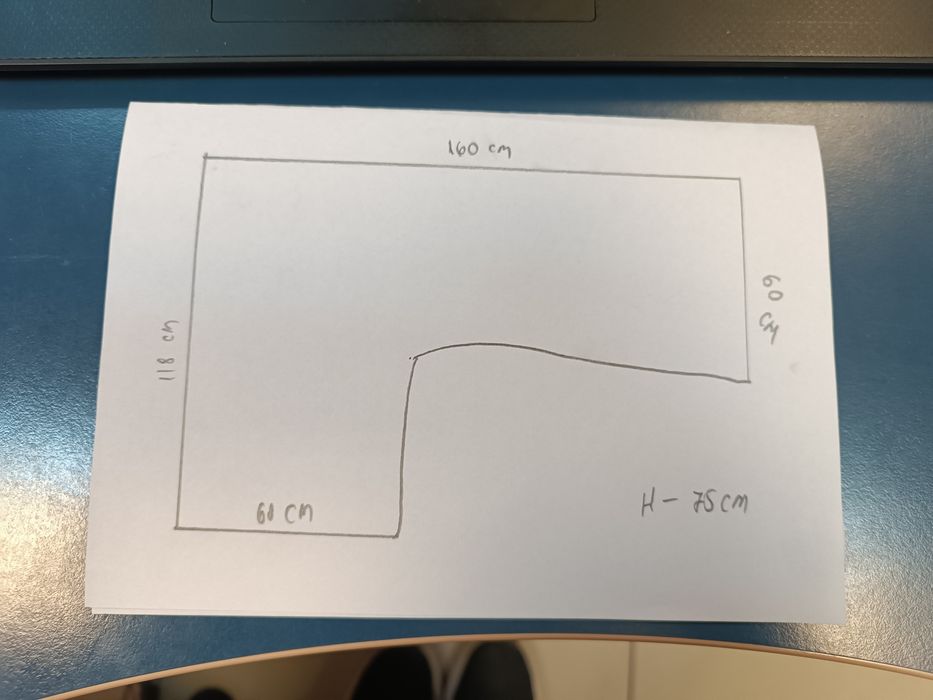 Birou + soldatel cu sertare