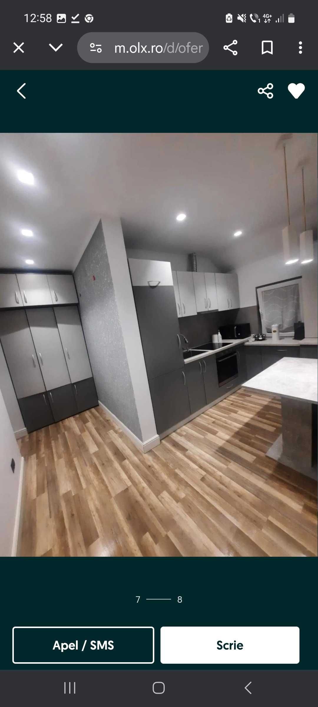 Apartament de vanzare complet mobilat cu 2 camere - Dej