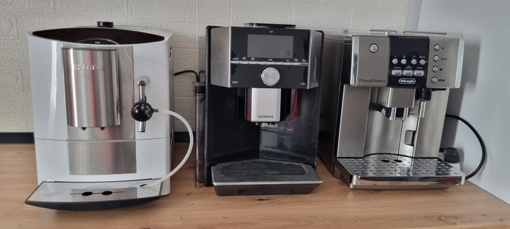Espressoare Siemens EQ9, MIELE 5100, Delonghi PrimaDonna