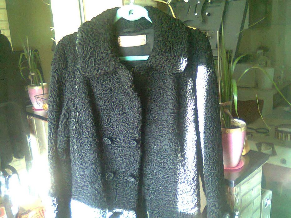 haina moderna dama din blana de miel