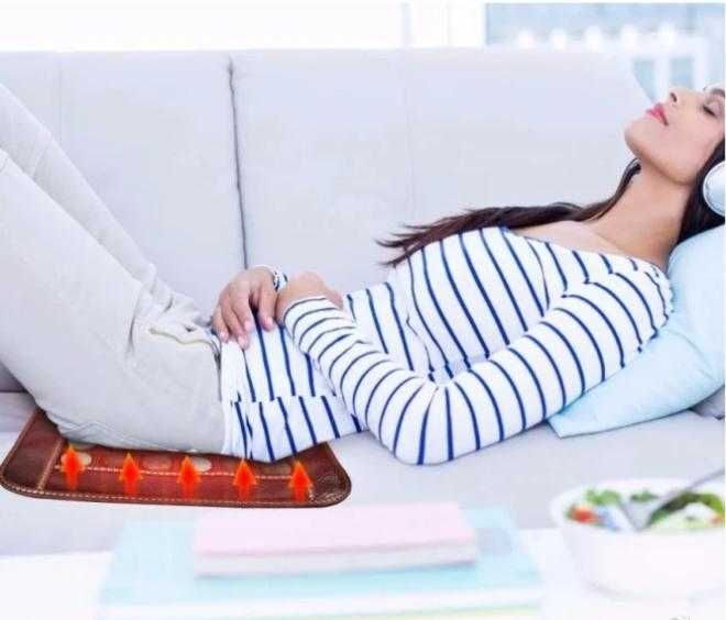 Нефрит Турмалиновa Масажна Постелка Матрак Невралгия Артрит Гръб Кръст