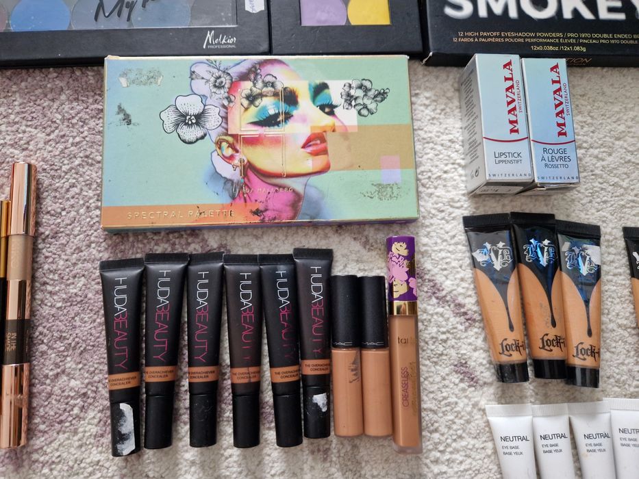 Lot Cosmetice Mac,Clarins,Huda,Kvd