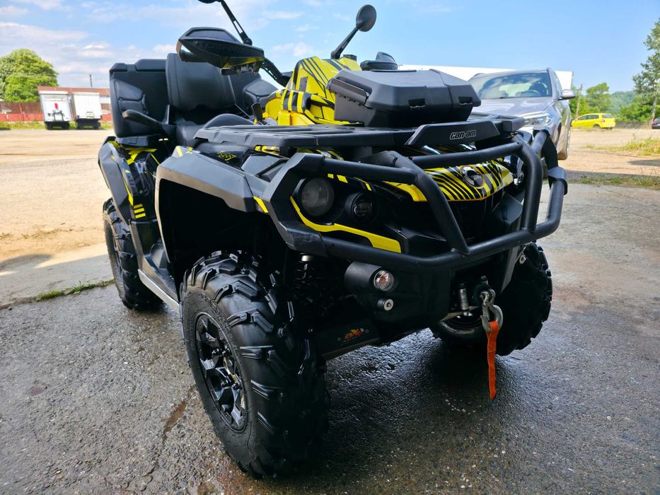 Can am outlander g2 1000cmc Înmatriculat recent cu nr negru 331ore