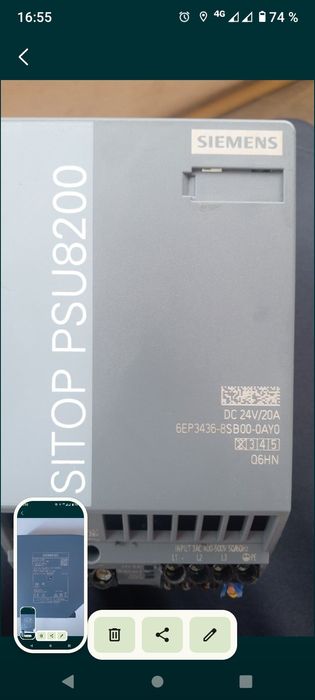 Surse 24 v siemens și murr