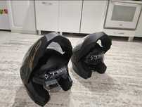 Casca moto S/M modulara Flip Up cu ochelari  soare