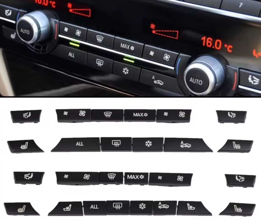 Бутони за управлението на климатика БМВ BMW F10/F11 F06 F12 F13 F01