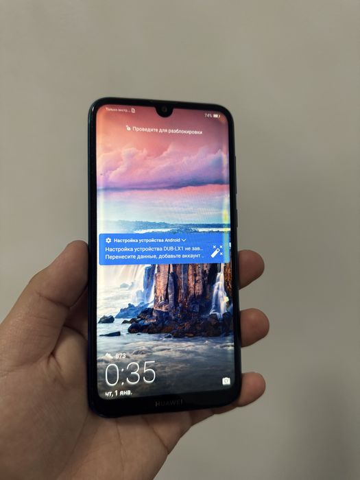 Huawei Y7 2019 в отличном состояний!