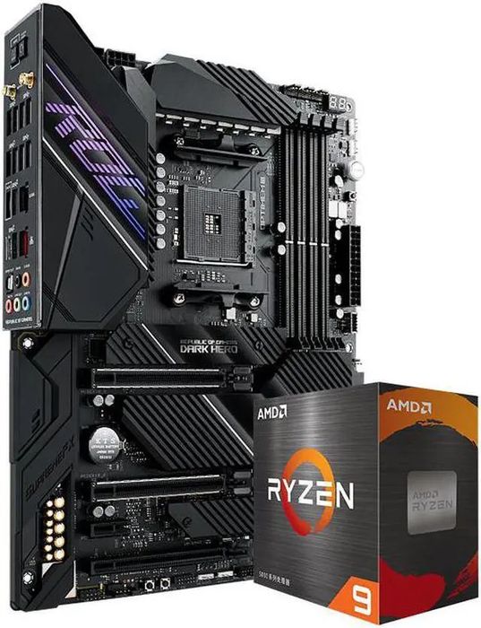 Ryzen 9 5950x+X570 Asus ROG CrossHair Dark Hero VIII