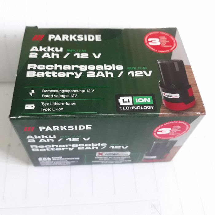 Acumulator 12v/2Ah parkside