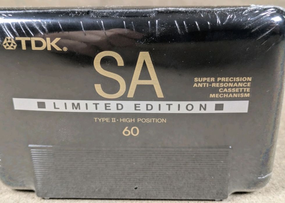 Caseta Audio Crom TDK SA 60 Editie Limitata
