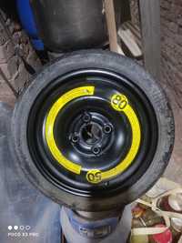 Резервна гума патерица 4х100 за Volkswagen