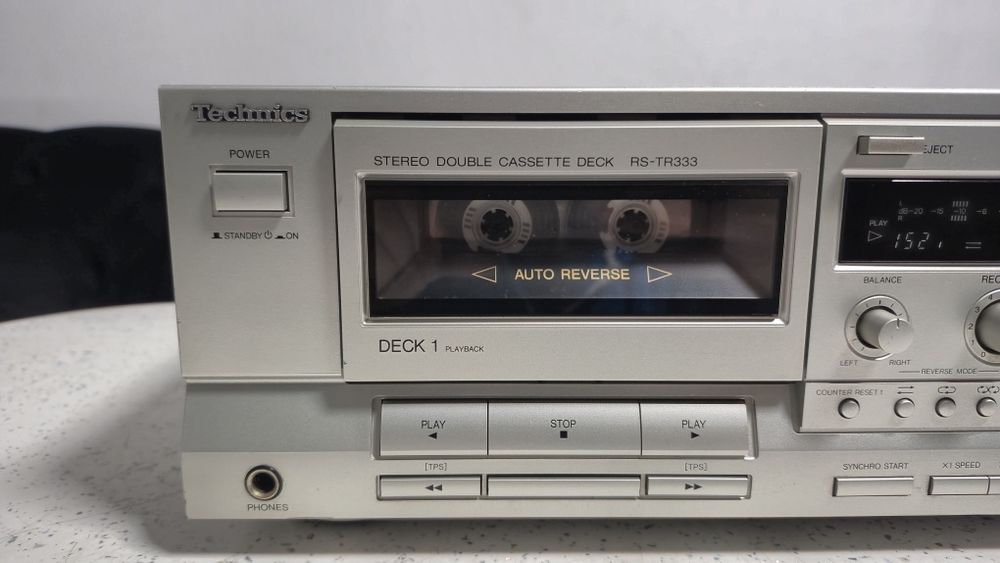 Casetofon dublu deck Technics RS-TR 333