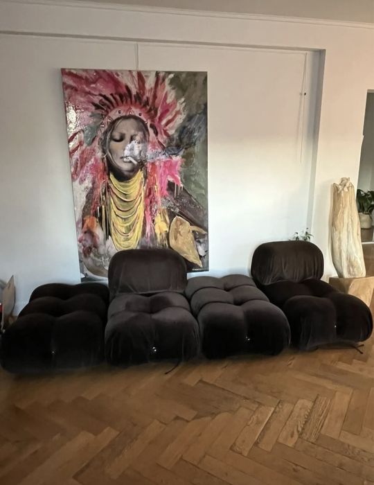 Canapea modulara Camaleonda sofa Mario Bellini
