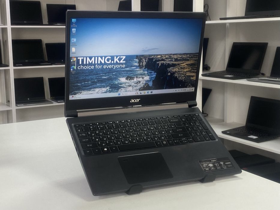 Игровой ноутбук Acer Aspire 7 - Core i7-9750H/16GB/SSD 512GB/GTX 1650