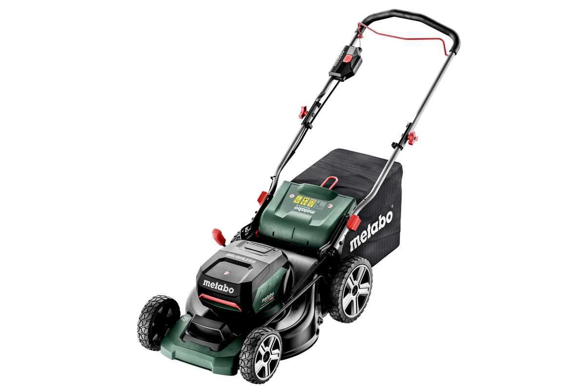 ПРОМО: Акумулаторна косачка 46CM 55L METABO RM 36-18 LTX BL 46 SOLO