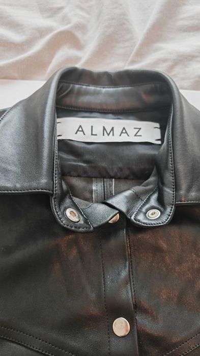 Ținută ALMAZ din piele naturală ediție limitată IQOS Geacă + Pantaloni