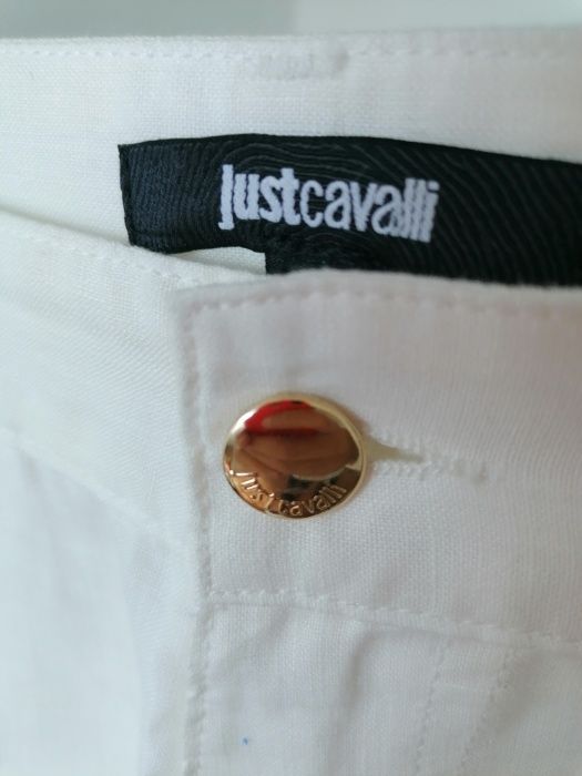 JUST CAVALLI Мъжки ленен панталон