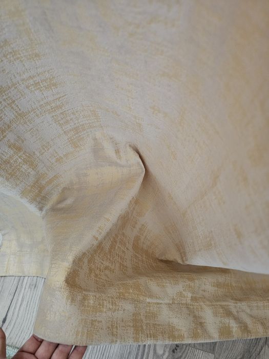 Set 2 buc draperii Mobexpert bej auriu