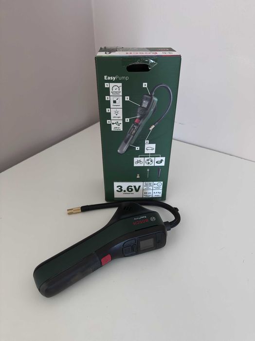 Bosch EasyPump - Pompa pneumatica cu acumulator integrat 10bar