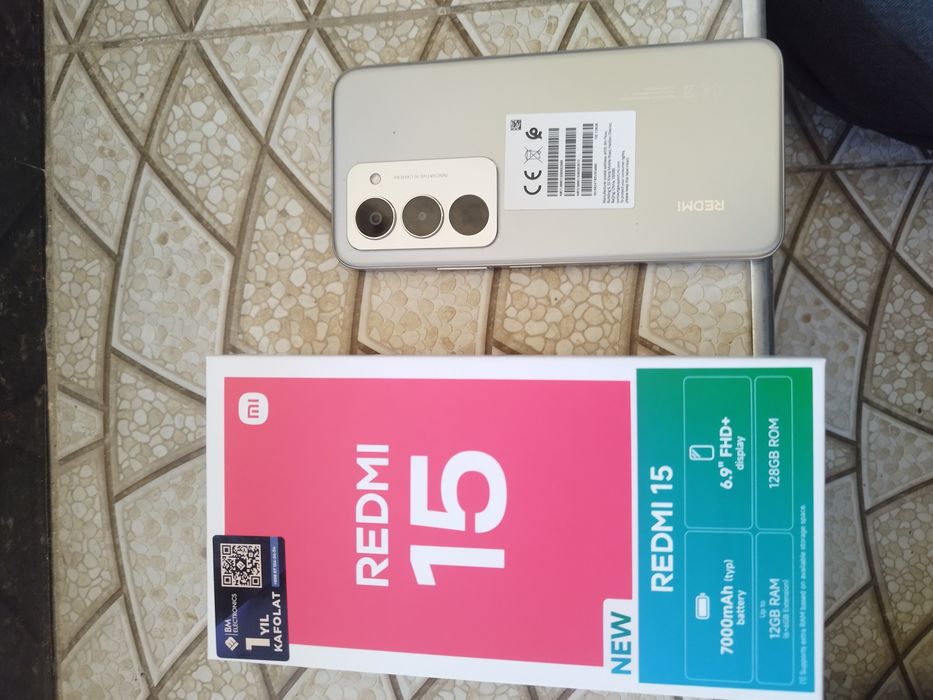 Redmi 15 yangi xolati zoʼr