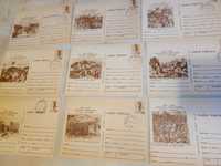 Carti postale, plicuri, Independenta Romaniei 1977, stampilate sau ne