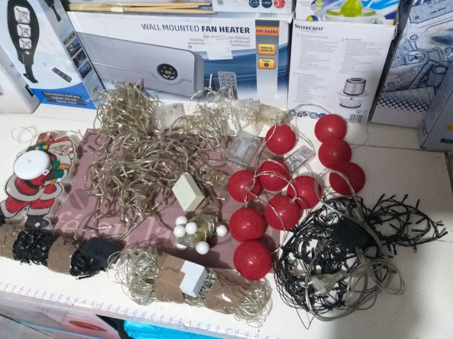 Lot Instalatie de Craciun Multicolora