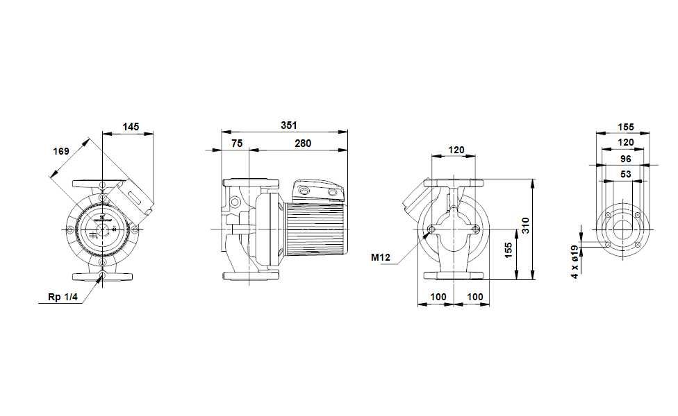Pompa Grundfos UPS 50-170 pentru recirculare celntrala ,irigatii