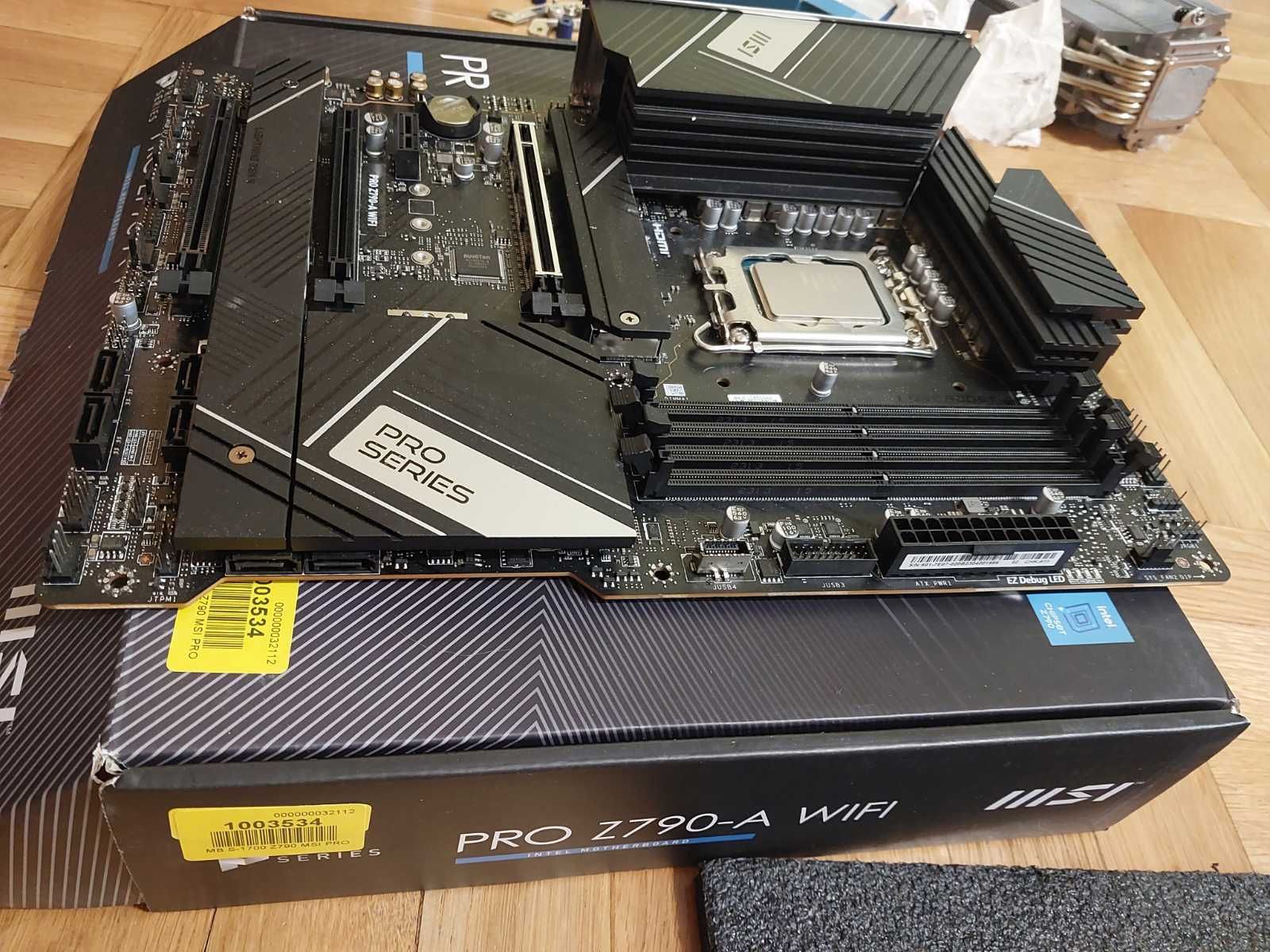 Intel Core i7 14700F + MSI Pro Z790-A Wi-Fi
