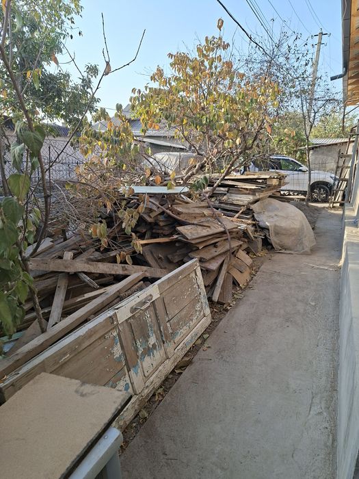 Дрова  и Доски разных размеров