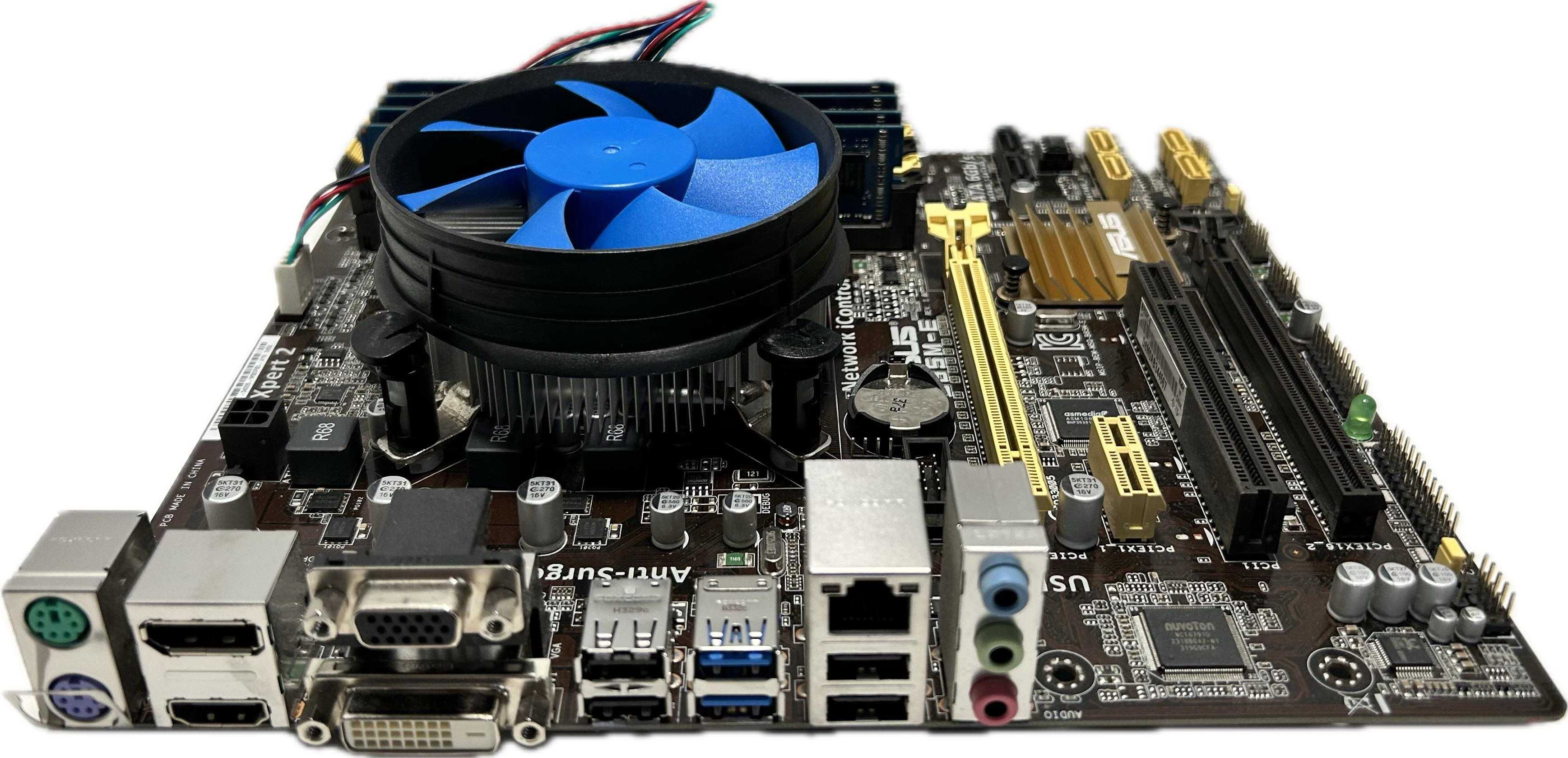 Kit Placa de baza ASUS B85M-E + Xeon E3-1245 v3 (i7 4770) + 16 gb DDR3