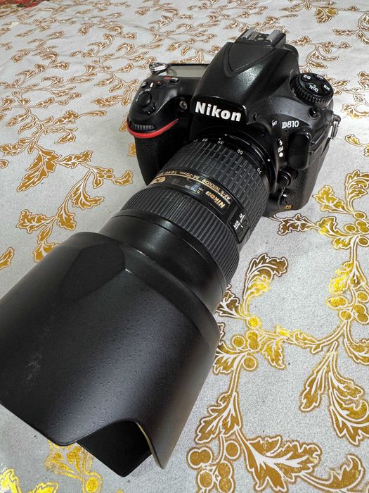 Nikon d810. Qo'shib beriladi 4-ta  obektiv