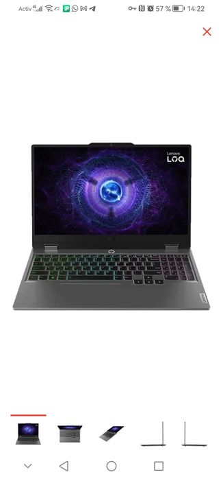 Ноутбук Lenovo LOQ 15IRX9  (83DV00YLRK)