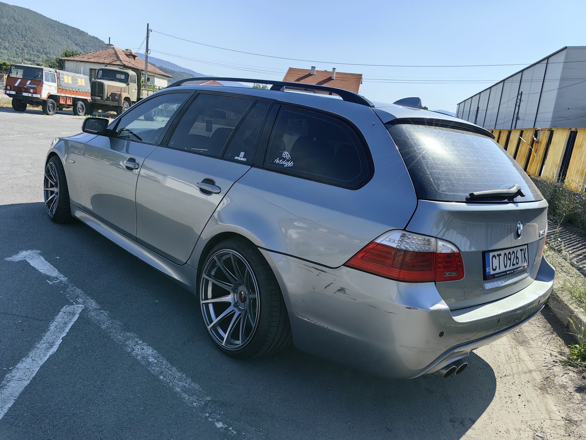Bmw e61 545i бензин/газ