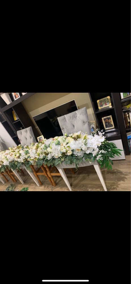 Vand decor prezidiu evenimente/masa miri