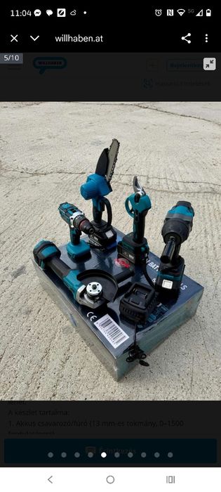 Set 5 scule profesionale