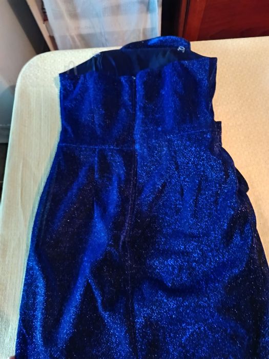 Rochie albastru stralucitor